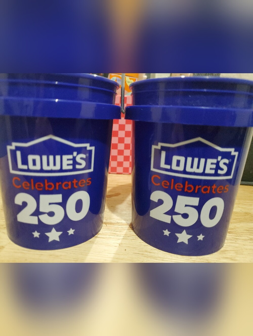 Celebrates 250 Blue Party Cups - Set of 2